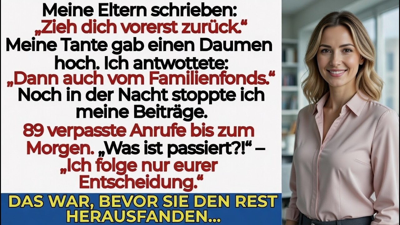 Meine Eltern schrieben in die Familiengruppe „Bleib fern“ – doch meine Tante antwortete…
