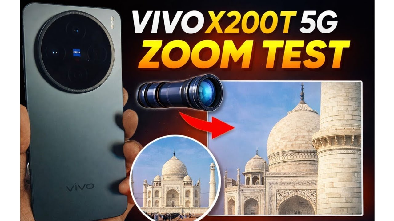 Vivo x200t 5g zoom test, 100x zoom camera test in vivo x200t 5g 