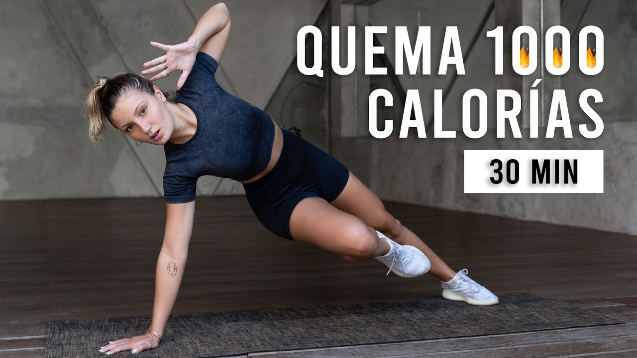 QUEMA 1000 CALORÍAS Con Esta Rutina Cardio de 1 Hora | HIIT de Cuerpo Completo Para Perder Peso