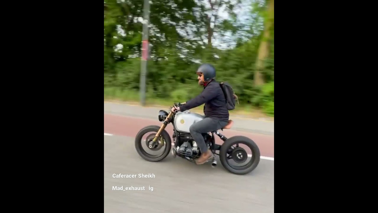 BMW R100r caferacer .. video by Mad_exhaust