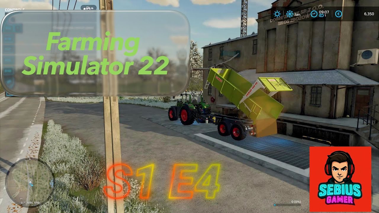 Farming Simulator 22 - S1 EP4 - PRODALI SMO SVOJ PRVI PRIDELEK!!!! WOOOHOOOO!!!!