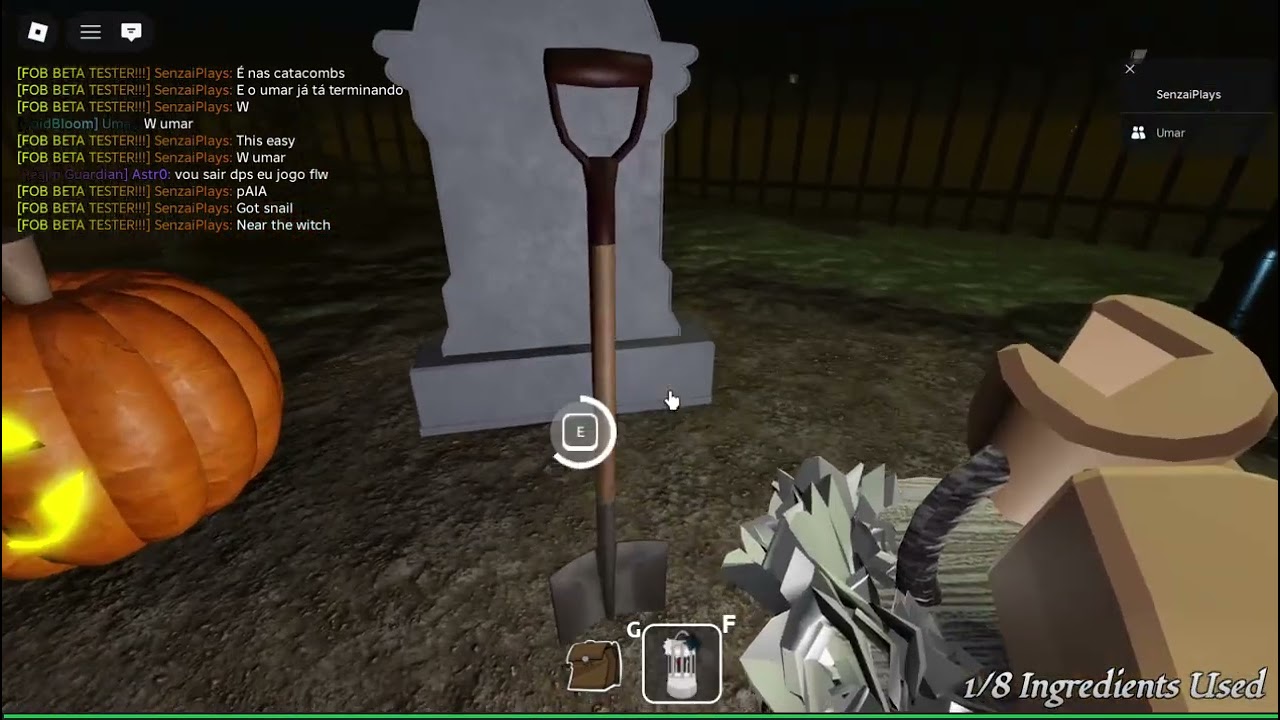 Doing Hallow's Games in Thanatophobia