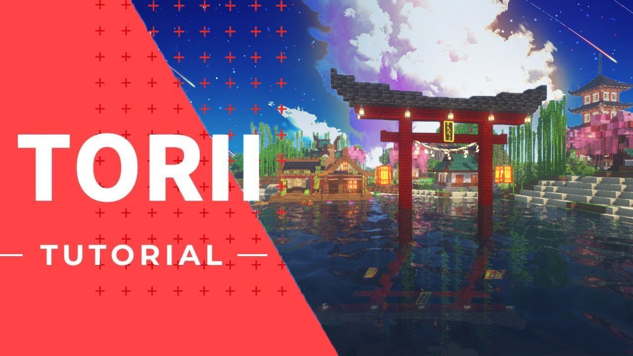 ⛩️ Учебное пособие по Minecraft Torii Gate ⛩️