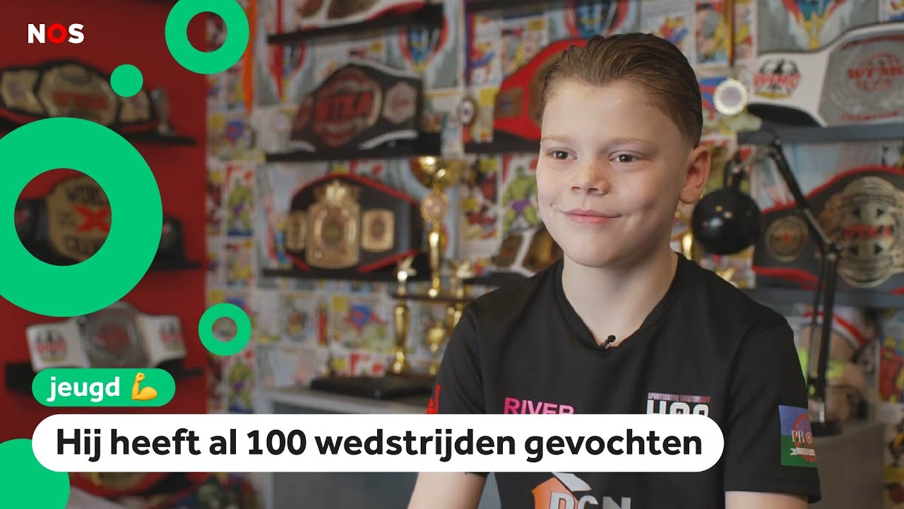 Johannes kickbokst op hoog niveau: 'Ik wil de beste van de wereld zijn'