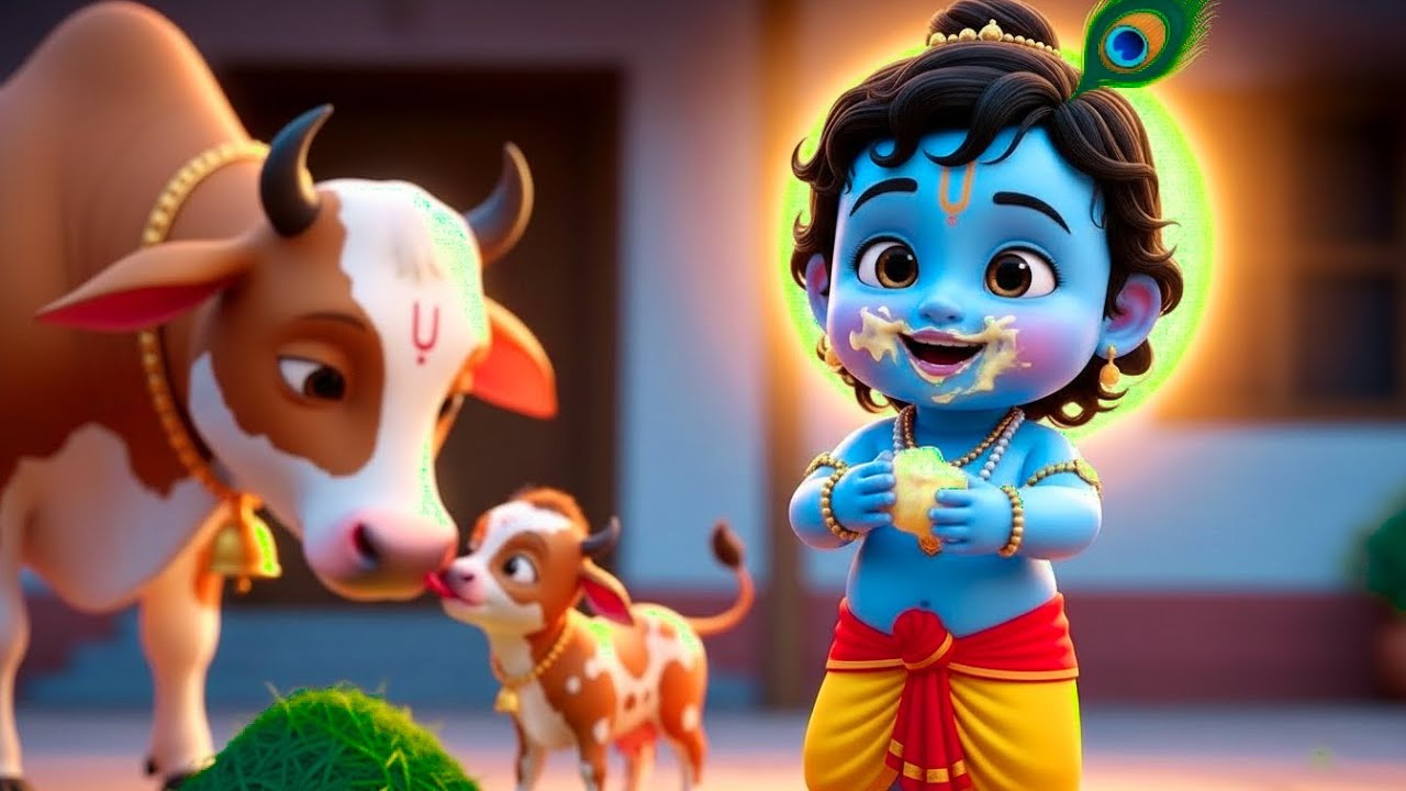 छोटी छोटी गैया छोटे छोटे ग्वाल | Little Krishna Song | Choti Choti Gaiya Chote Chote Gwal | Bhajan