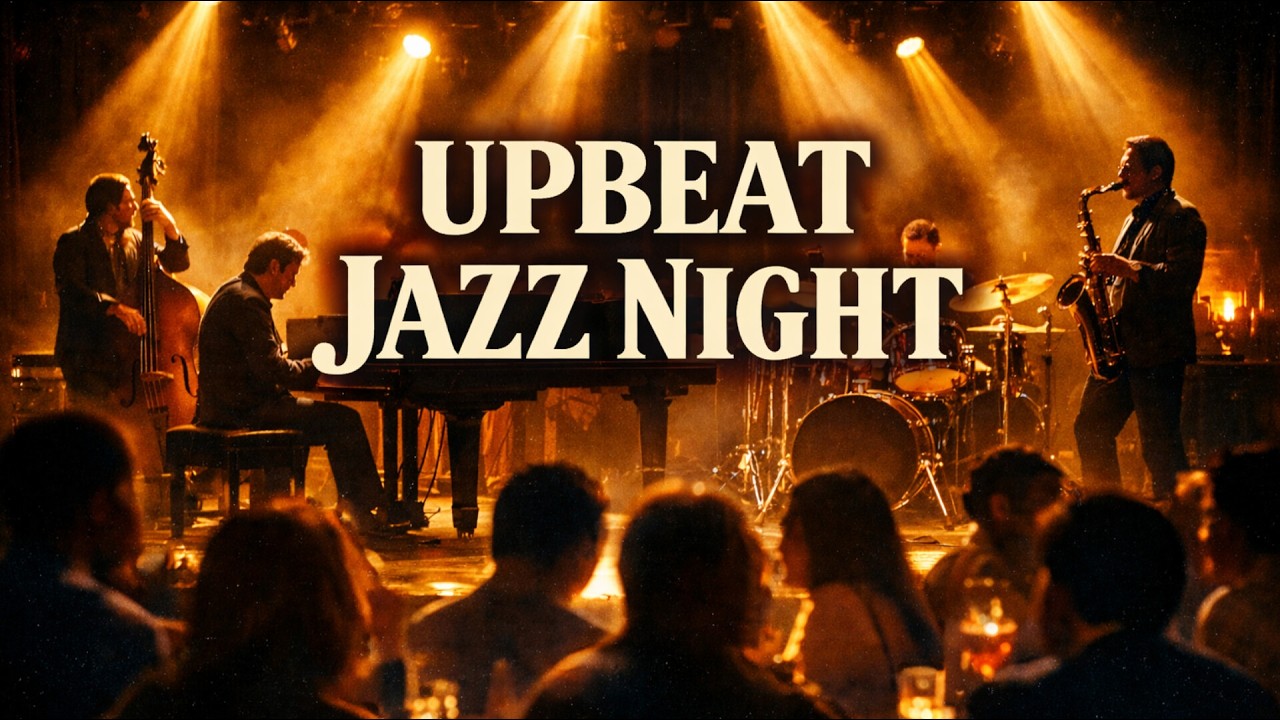Upbeat Jazz Night 🎷 | Swing, Bebop & Funk Groove Mix