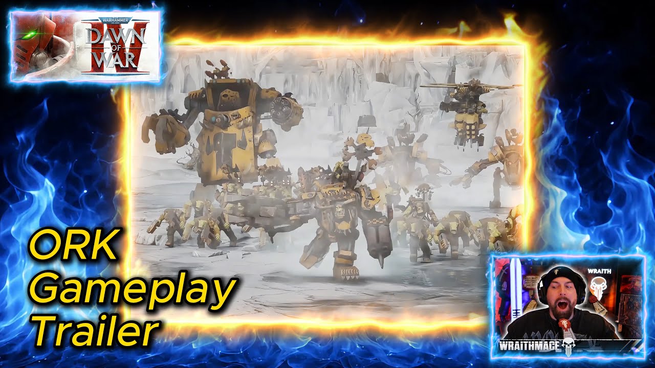 🟢 ORKS ARE PURE DAKKA 🤯 | Dawn of War 4 ORK Trailer Reaction | Warhammer 40K