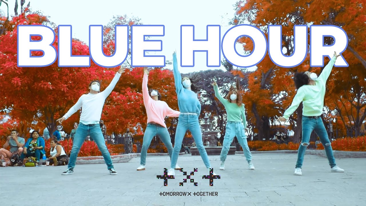 [KPOP IN PUBLIC GUATEMALA] #TXT (#투모로우바이투게더) #BlueHour Dance Break V. | Dance Cover V'llion Official