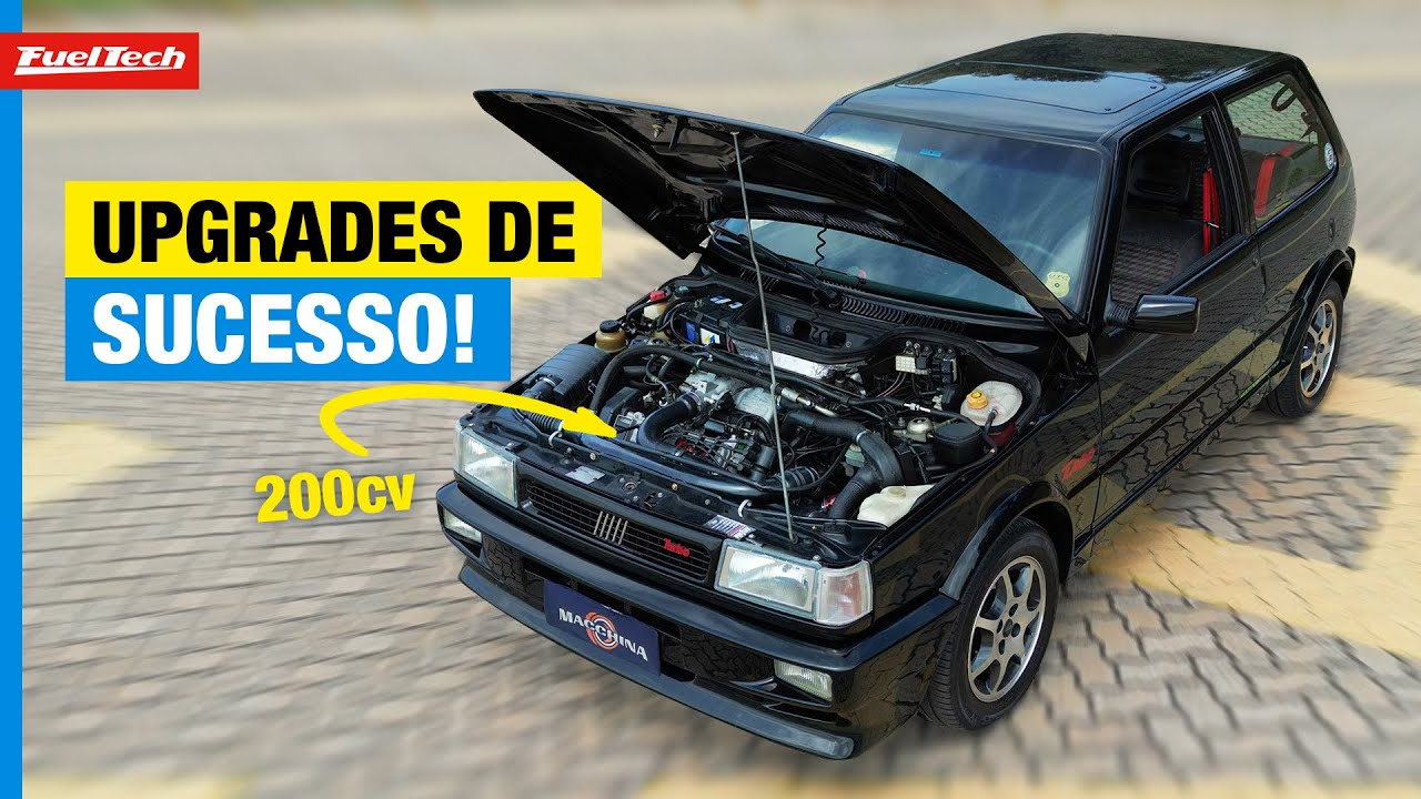 Uno 1.4 Turbo com FT, 200cv e comportamento original!