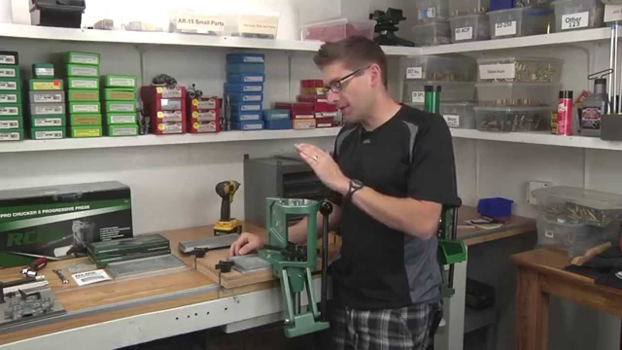 Mounting the RCBS Pro Chucker 5 using the Ultimate Reloader Bench System