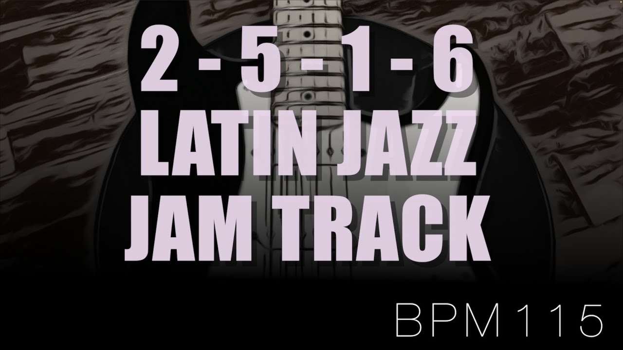 2 5 1 6 Latin Jazz Backing Track in G Major (2/4)↓Chords
