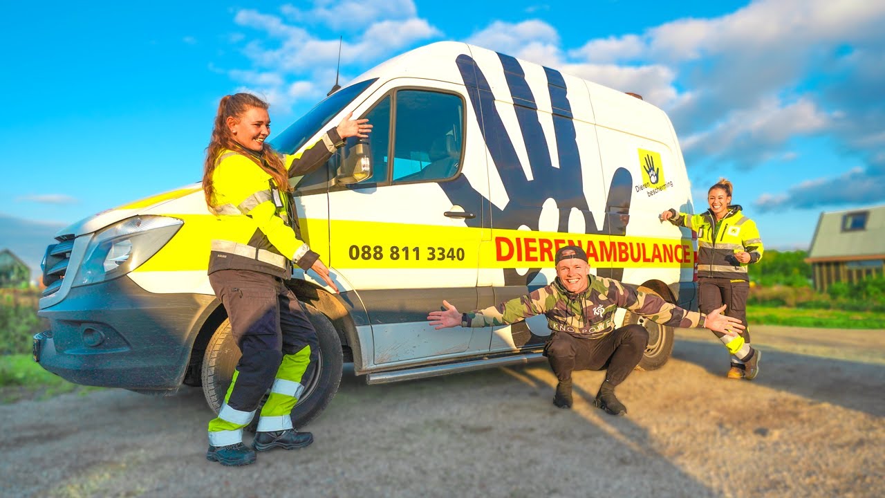 DAG MEE MET DE DIERENAMBULANCE! 🚨 #2625