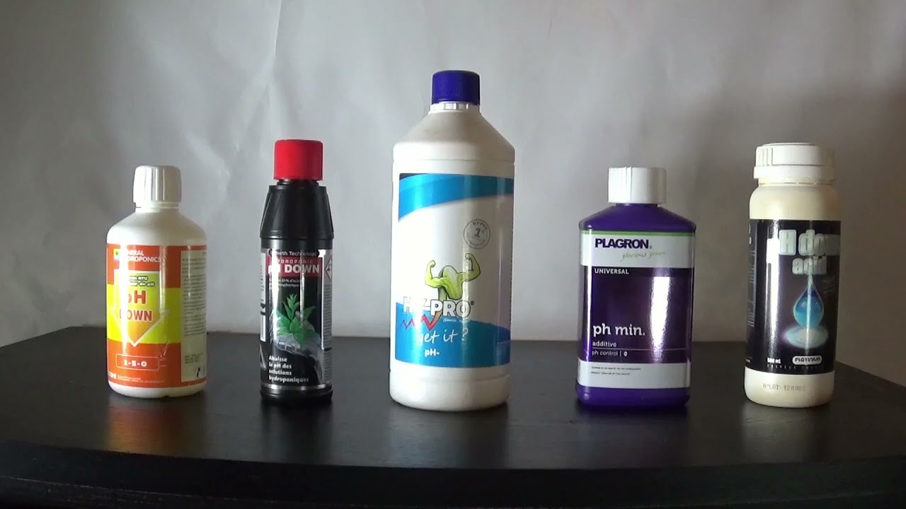 TEST PH Down..le plus concentr&eacute; /most concentrated /meest geconcentreerd/PRUEBA PH m&aacute;s concentrados