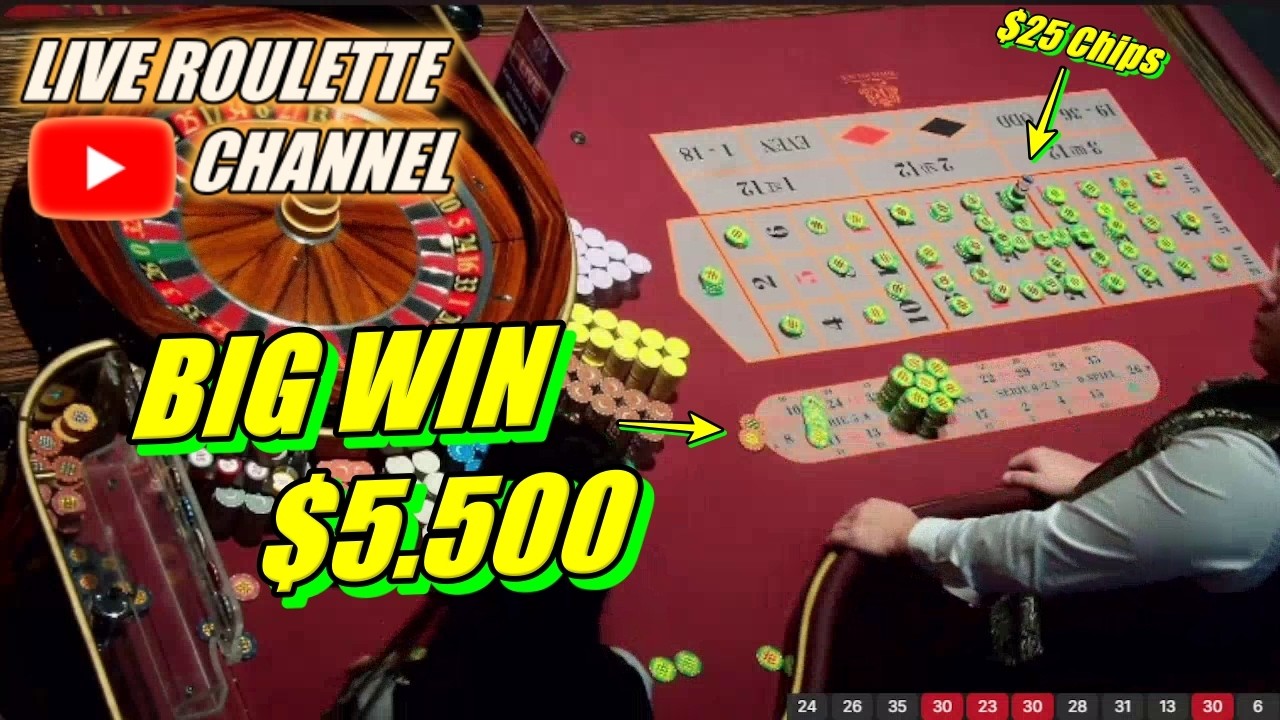 🔴LIVE ROULETTE | 🚨 BIG WIN 💲5.500 In Real Vegas Casino 🎰 $25 Chips Inside Exclusive ✅ 2026-02-17