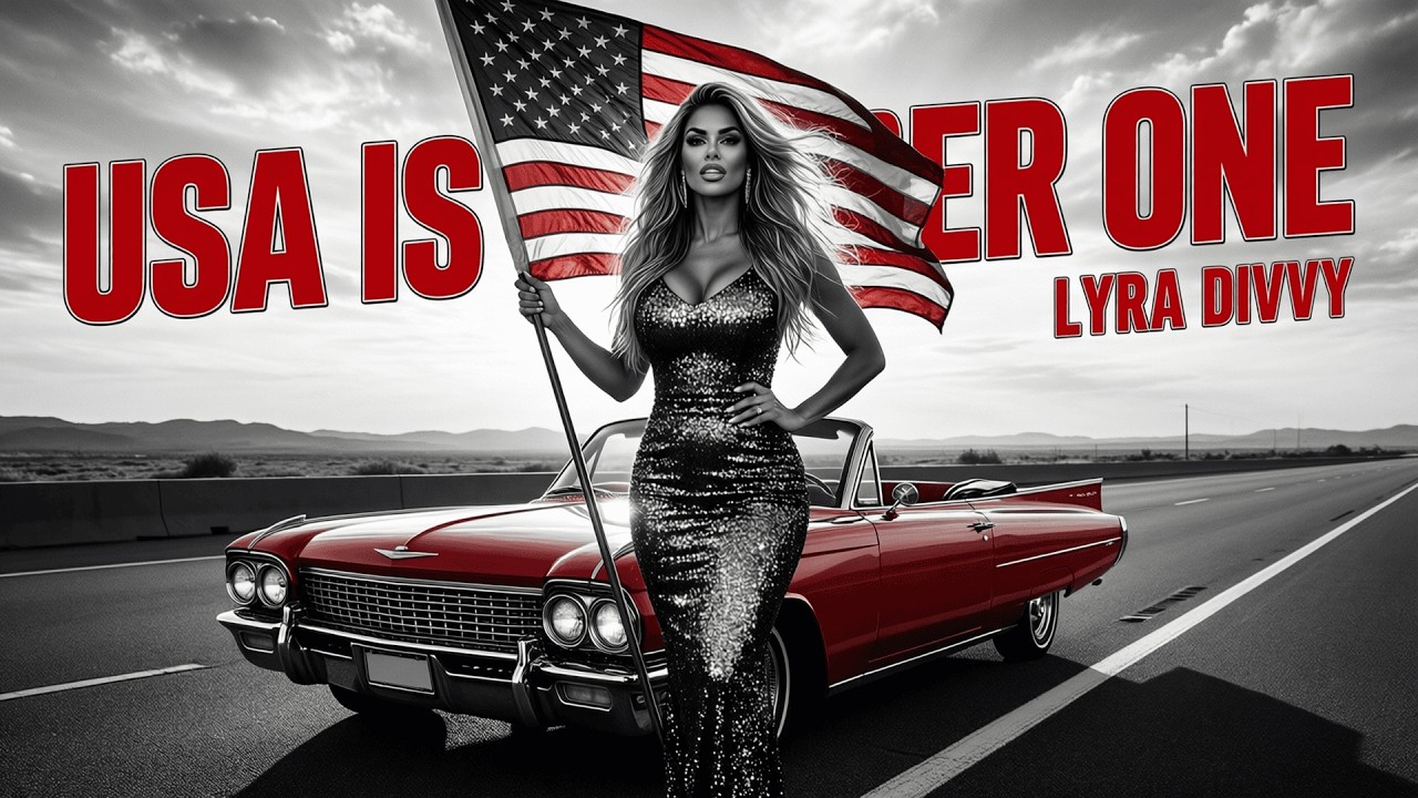 Lyra Divvy - USA Is Number One (official Lyric Video) 🎤 | HipHop Music | #Bold #confidence