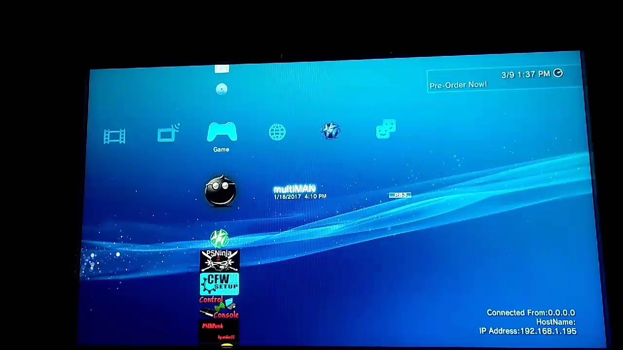 How to install a Bo2 Mod Menu on Multiman must have a Jailbroken ps3