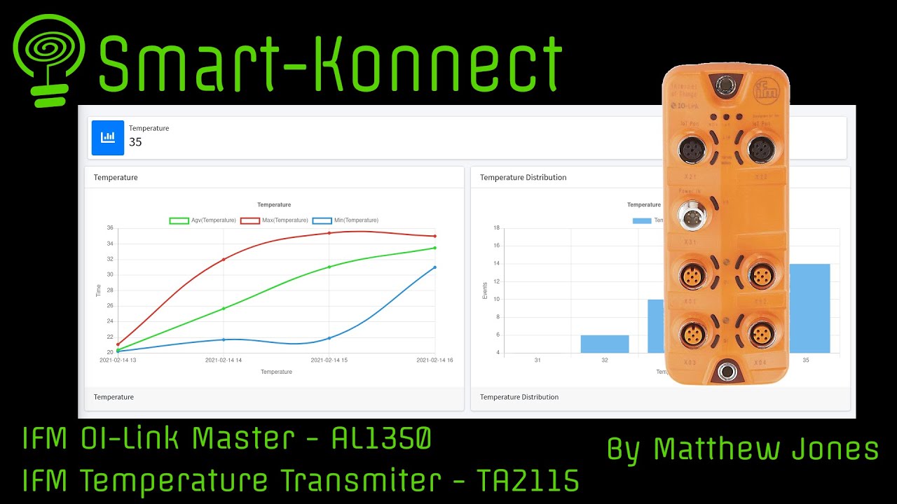 Smart-Konnect - Connecting an IFM IOLink Master