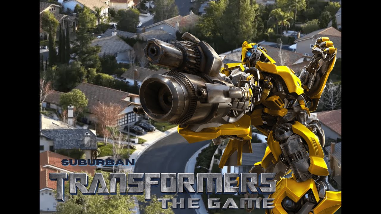 Transformers The Game (2007) | No commentary | Autobot Campaign | The Suburbs