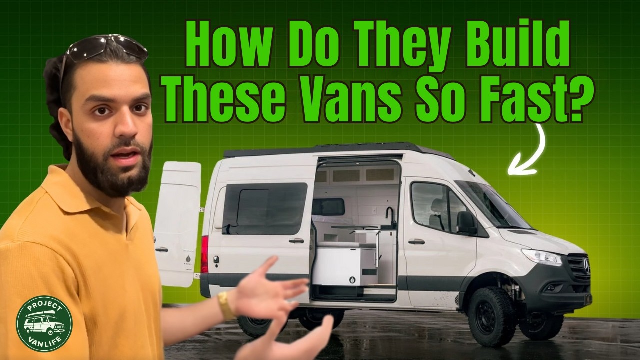 Touring a Van Factory That Builds 8 Vans at Once
