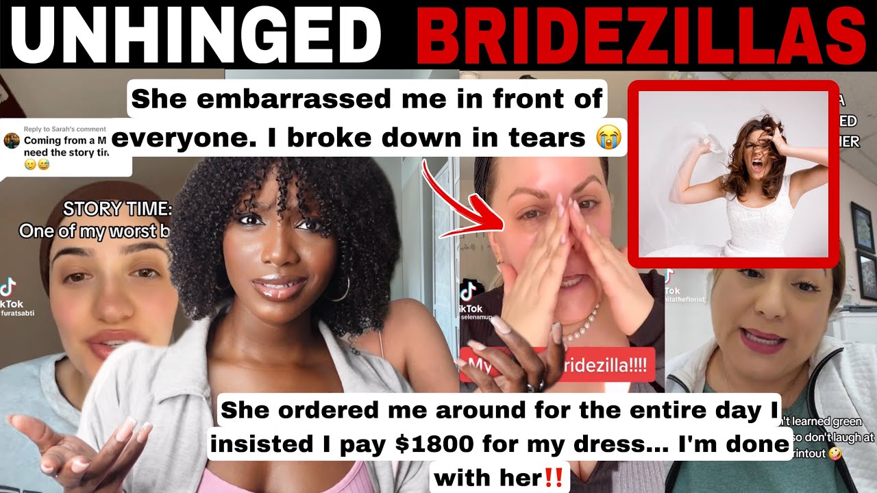 MERCY! 😱 1 HOUR OF UNHINGED BRIDEZILLA STORIES! THE WORST BRIDES EVER + WEDDING NIGHTMARES | TIKTOK