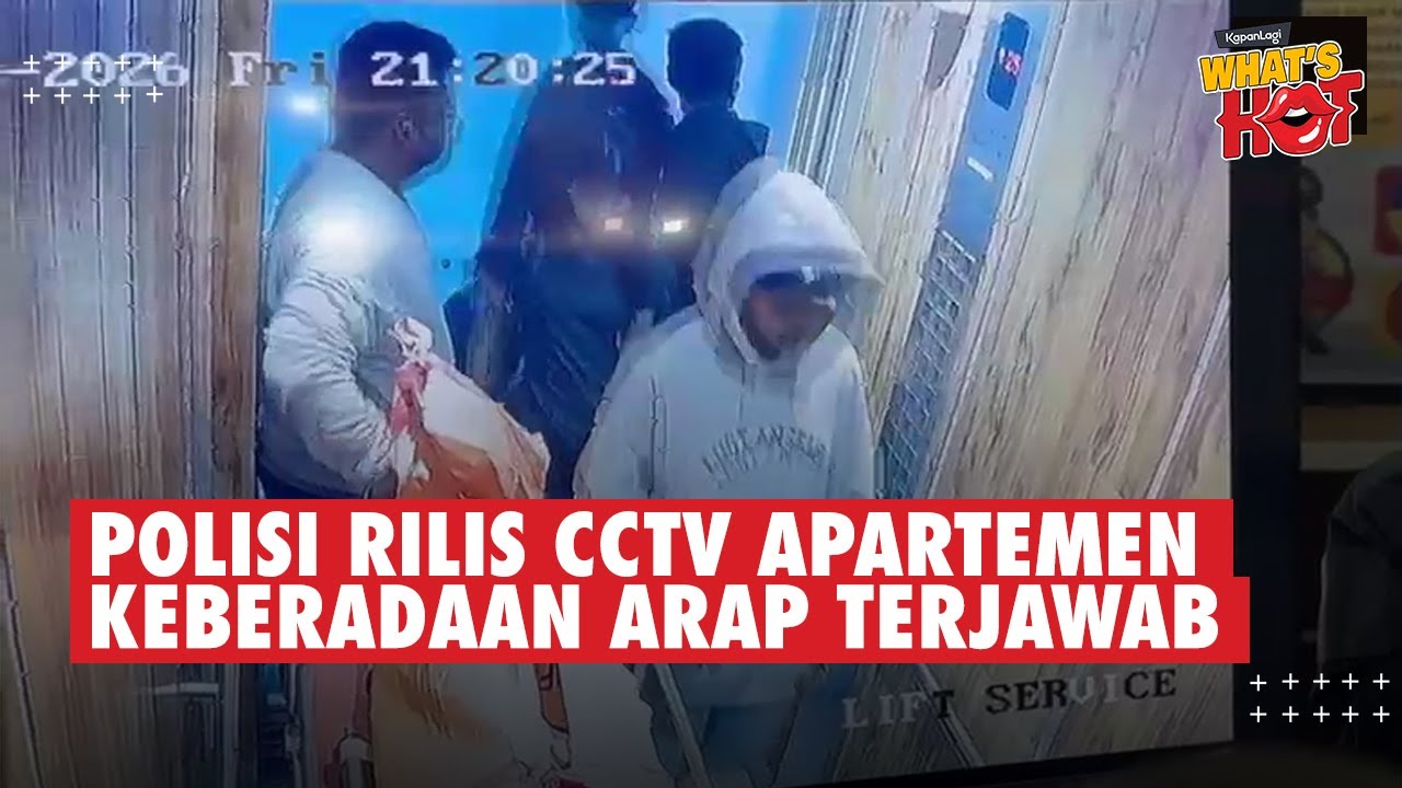 Polres Jaksel Rilis CCTV Saat Almh Lula Lahfah Ditemukan, Misteri Keberadaan Reza Arap Terjawab