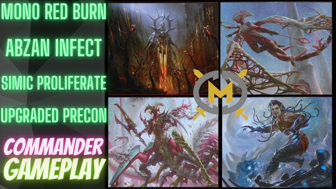 Commander Game - Phyrexia All Will Be One - Solphim, Ixhel, Ezuri, Vishgraz - EDH Format