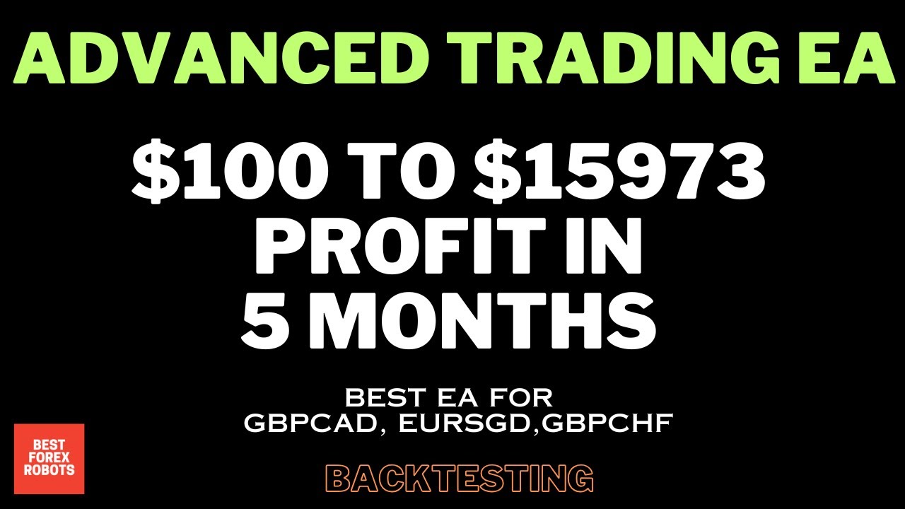 Advanced Trading EA MT4 Forex Robot $100 To $15975 Profit In 6 Months | Best forex robots