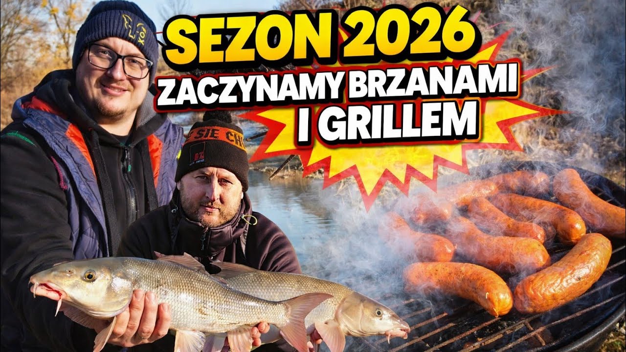 FISHING TRIP!!! The 2026 season begins, we're having a barbecue and catching beautiful barbel.