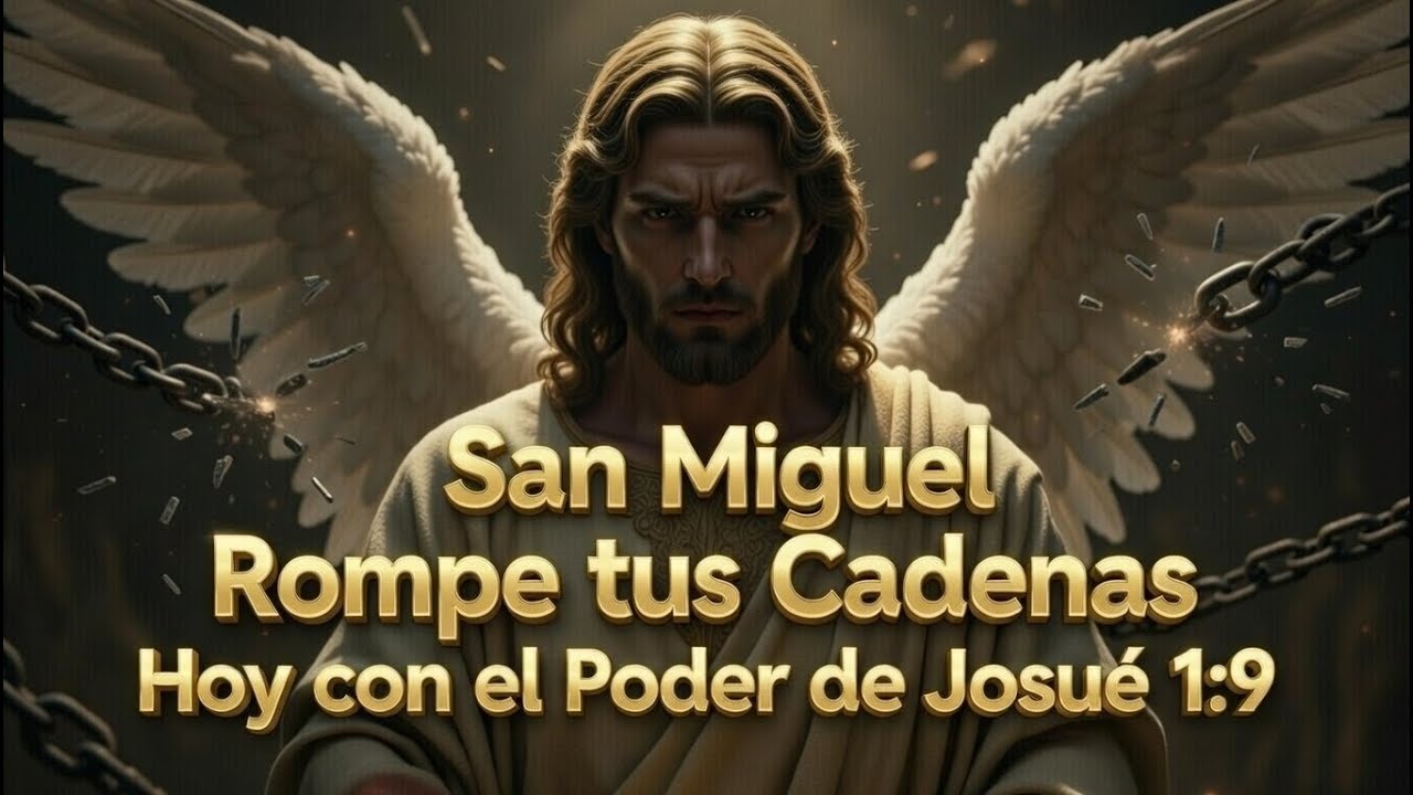 ¡ORDEN DE LIBERACIÓN! ⛓️ San Miguel Rompe tus Cadenas Hoy con el Poder de Josué 1:9