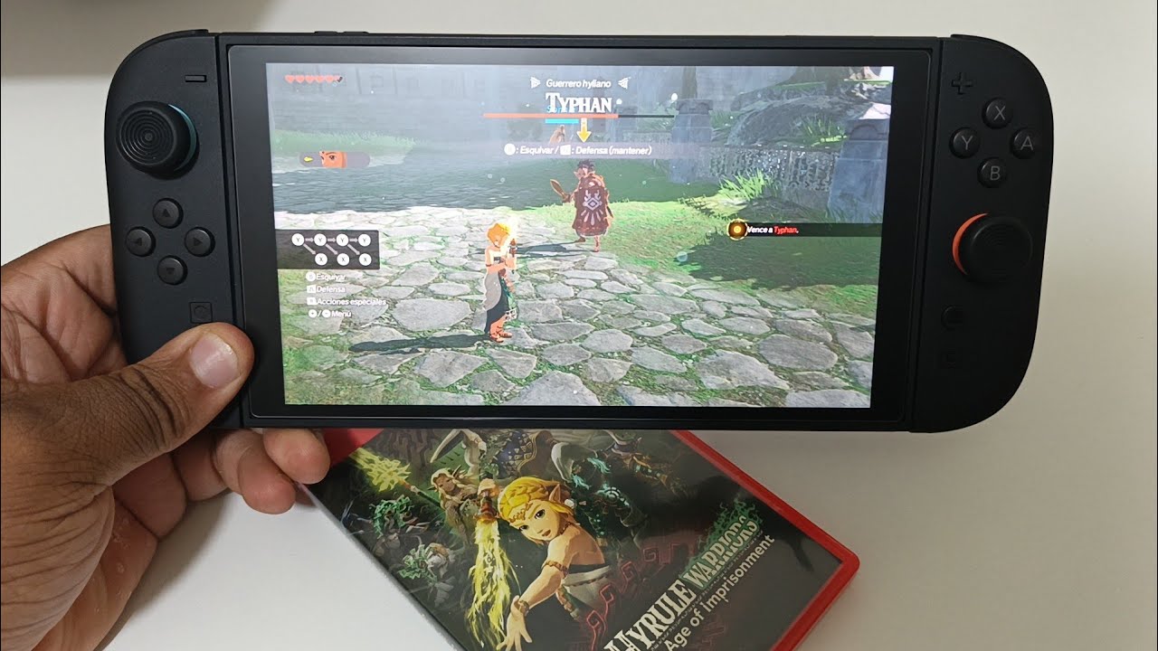 Я пробую Zelda Hyrule Warriors Age of Imprisonment на Nintendo Switch 2.