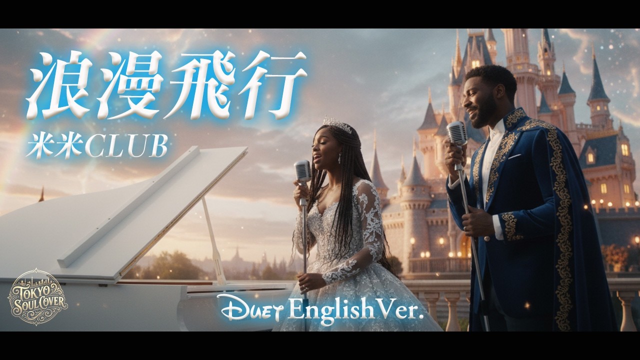 浪漫飛行（English Ver.）- 米米CLUB | Disney Style Cinematic Duet｜Roman Hikou &ndash; Kome Kome Club