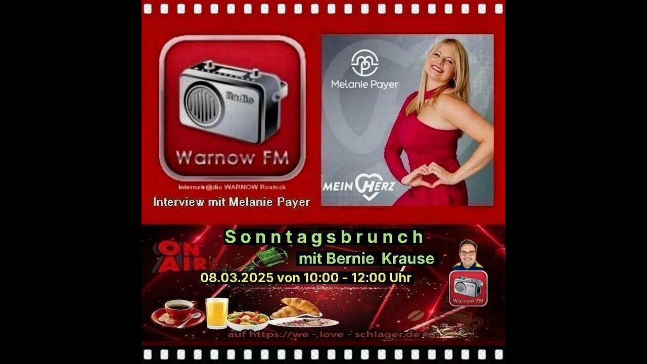 08.03.2025  Radio Warnow Bernie Krause im Interview mit Melanie Payer