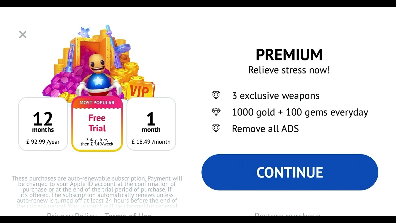 Kick The Buddy Forever - Premium