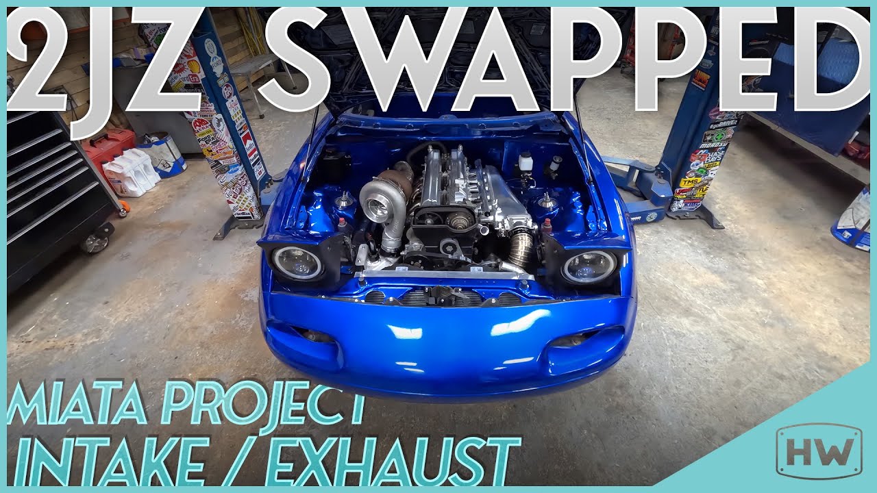 2JZ Swapped Miata - Hutch's Welding