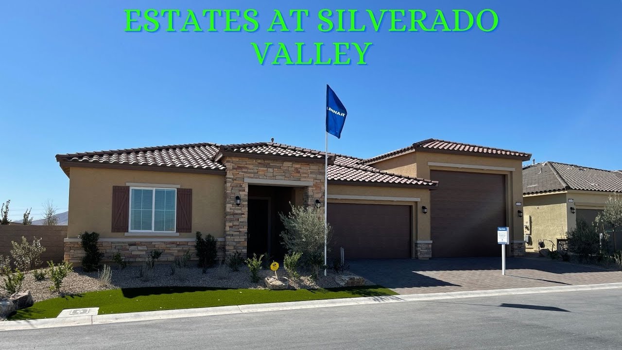 The Estates at Silverado Valley | Lennar | Southwest Las Vegas Homes For Sale | Harrison Tour $687k+