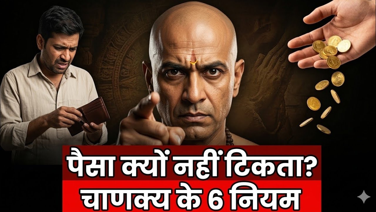पैसा क्यों नहीं टिकता? चाणक्य के 6 नियम जो आपको गरीब बना रहे हैं