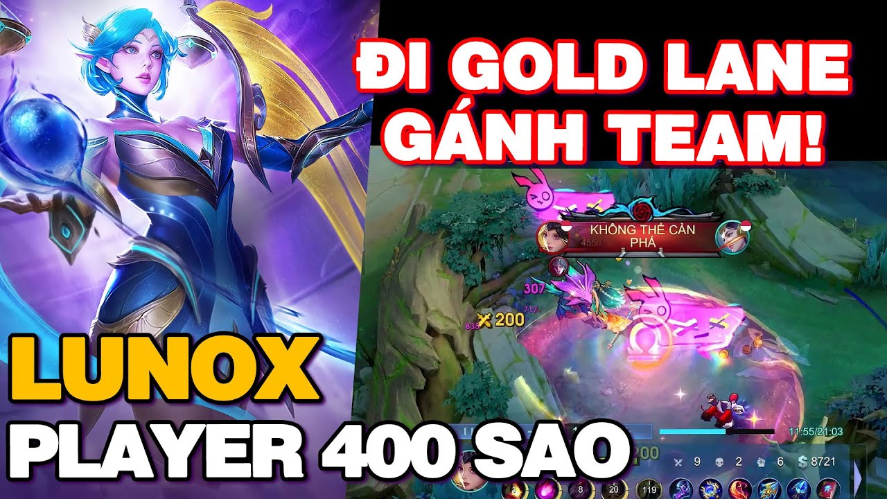 MLBB | MỘT CON LUNOX TAY TO! ĐI ĐƯỜNG VÀNG GÁNH TEAM ĐẾN TỪ PLAYER INDO 400 SAO! | Tốp Mỡ
