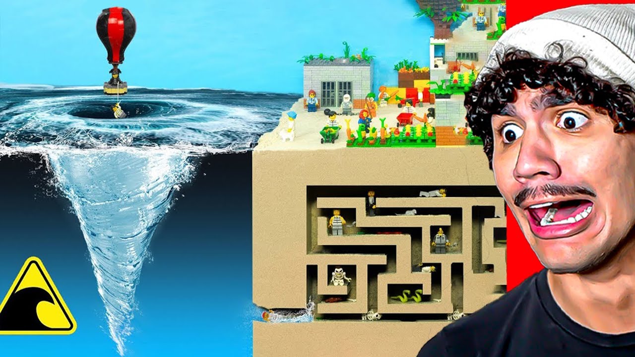 Reagindo a Prisão de Segurança Máxima vs Vórtice de Lego