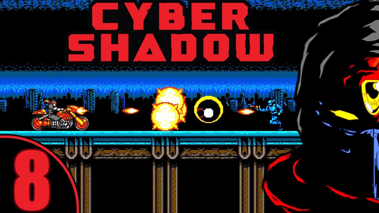 Cyber Shadow ПРОХОЖДЕНИЕ - 8: Grey Fox - А вот и мотоцикл
