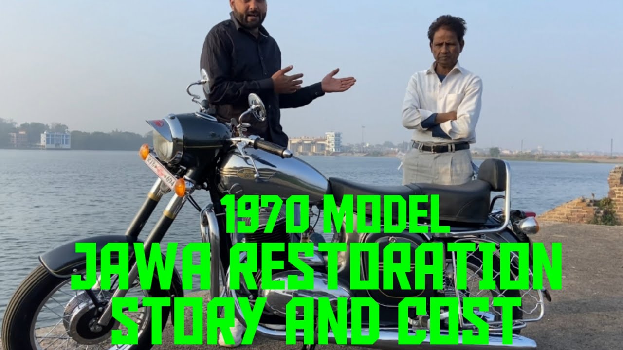 Jawa Restoration#jawayezdimotorcycles#jawa250 @JawaYezdiMotorcyclesOfficial