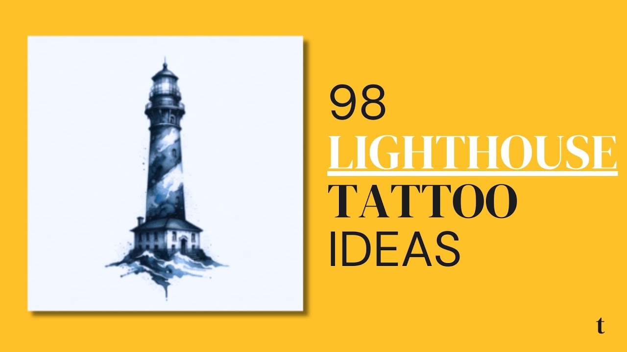 98 Lighthouse Tattoo Design Ideas