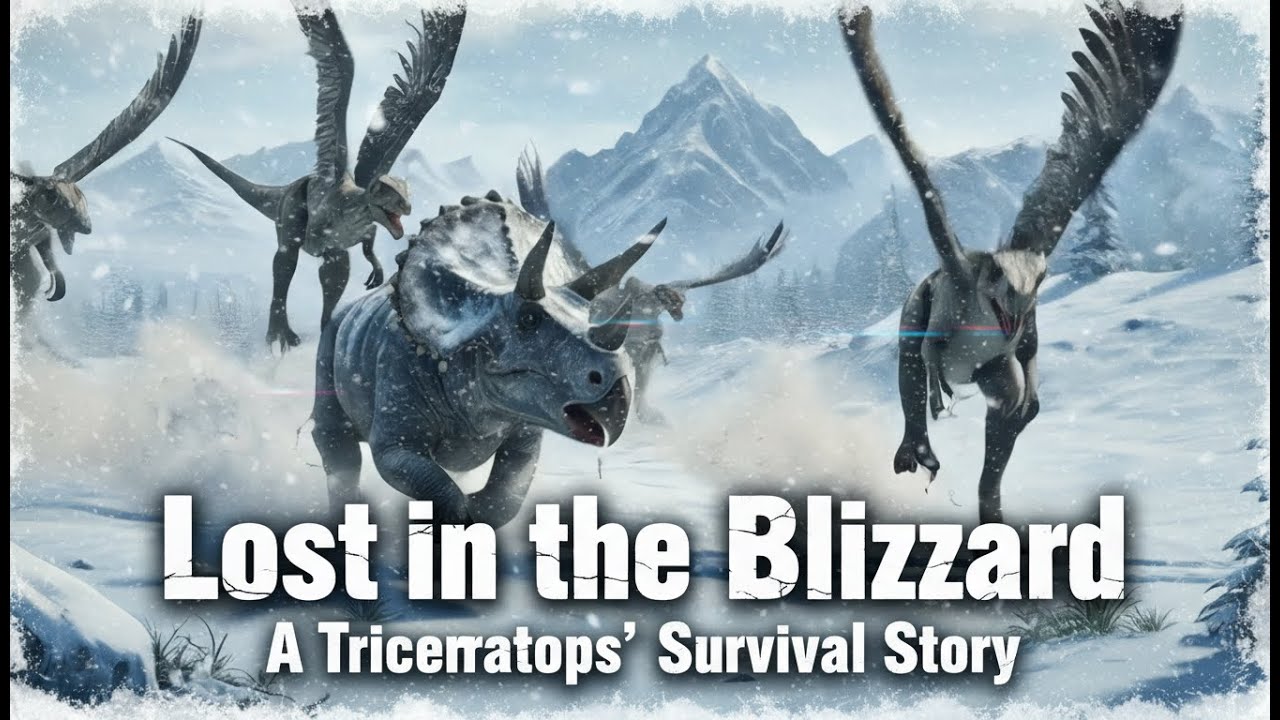 Lost in the Blizzard A Triceratops’ Survival Story