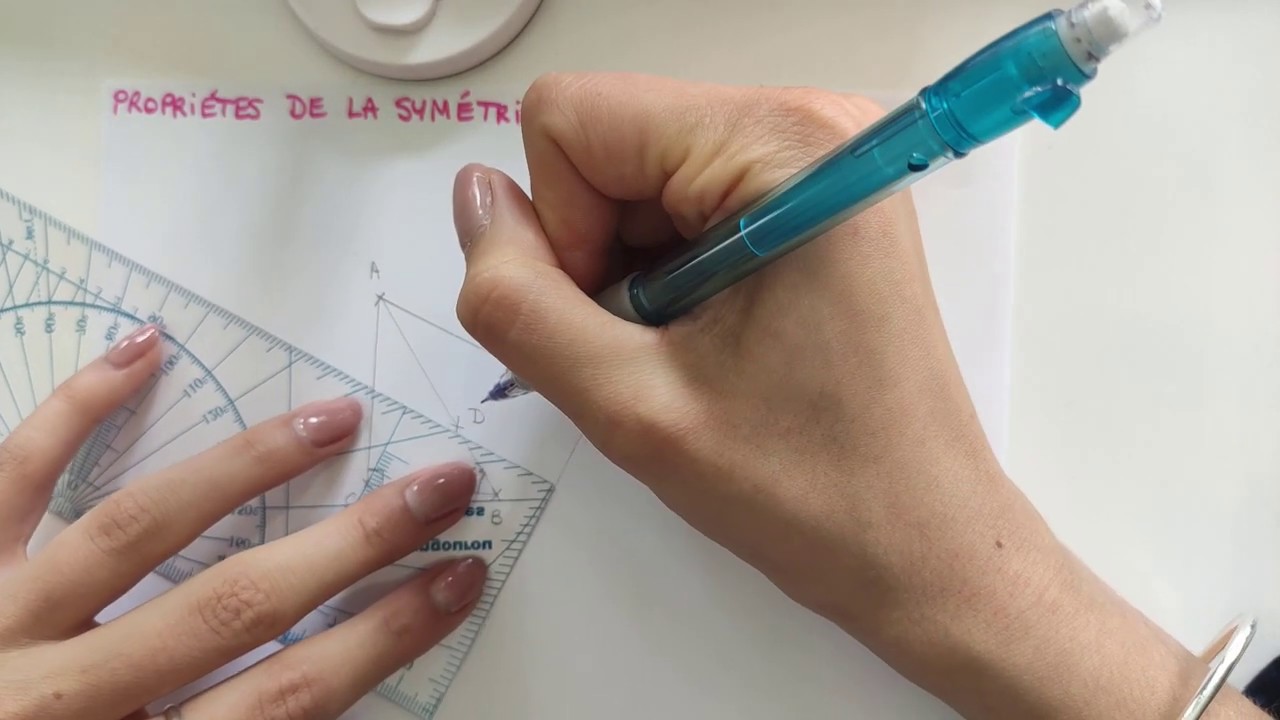 6ème - Propriétés de la symétrie axiale