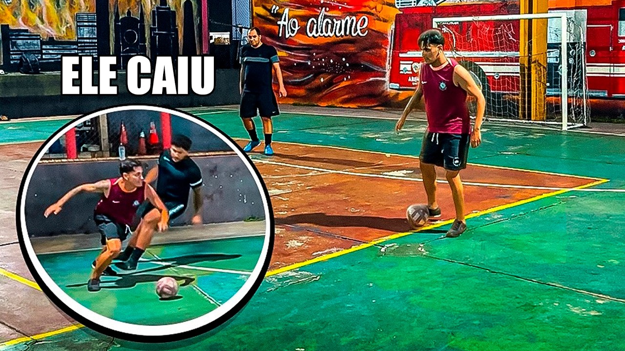 ELE CAIU NO DRIBLE, a volta do GUI apelão - JOGO REAL/RACHÃO