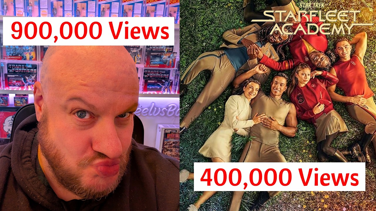HeelvsBabyface's Review Numbers DESTROYS Starfleet Academy's Viewing Figures!!!