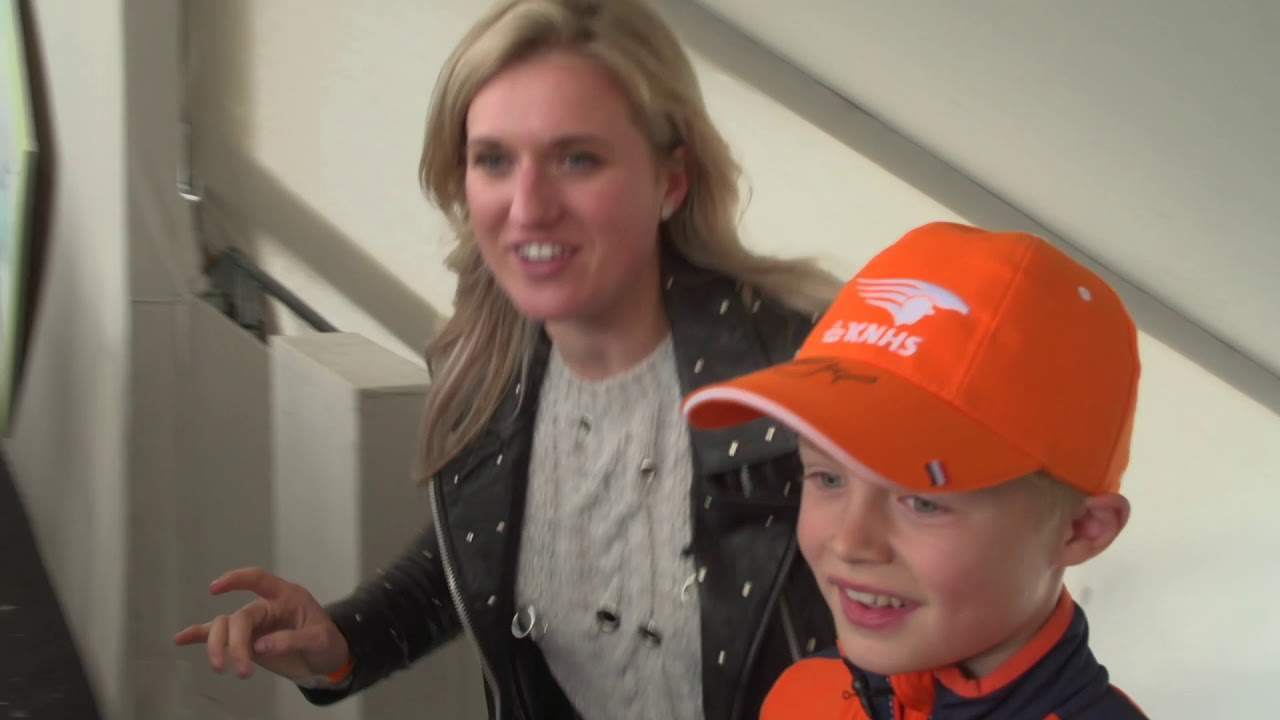 TeamNL superfan Floris ontmoet zijn superheld Edward Gal