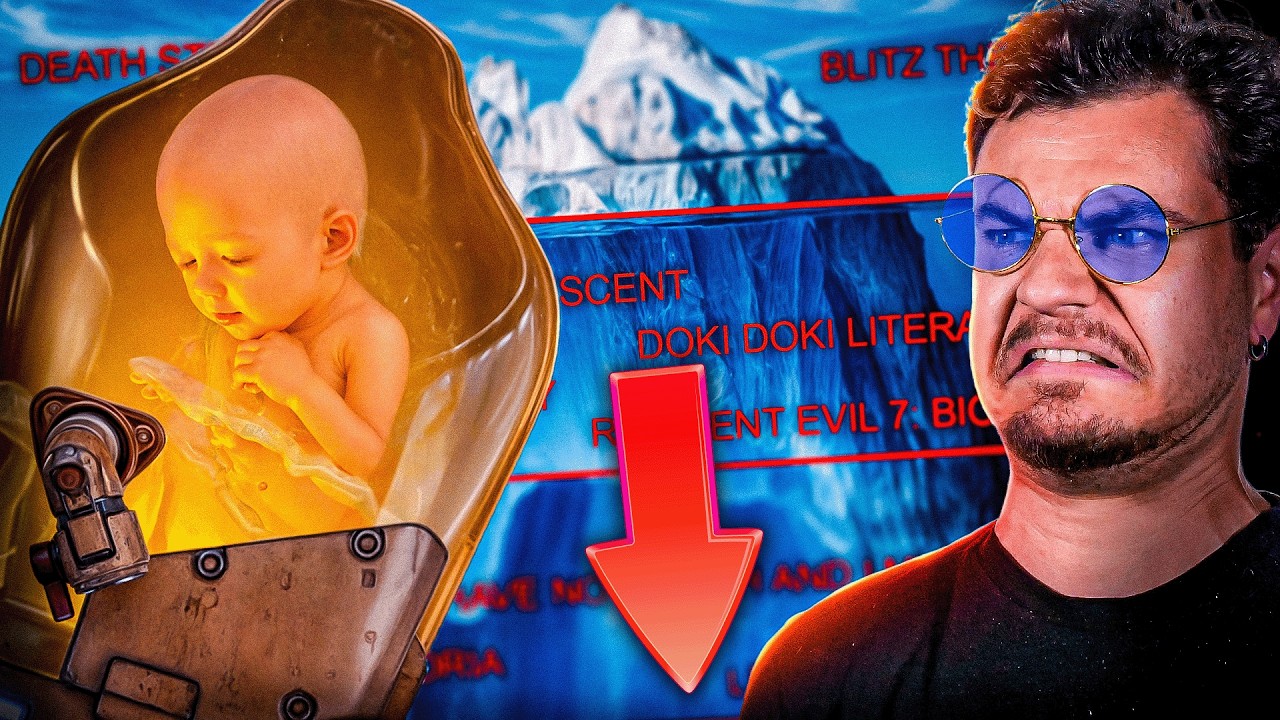 Iceberg des Jeux Vidéo les Plus Perturbants et Sombres !