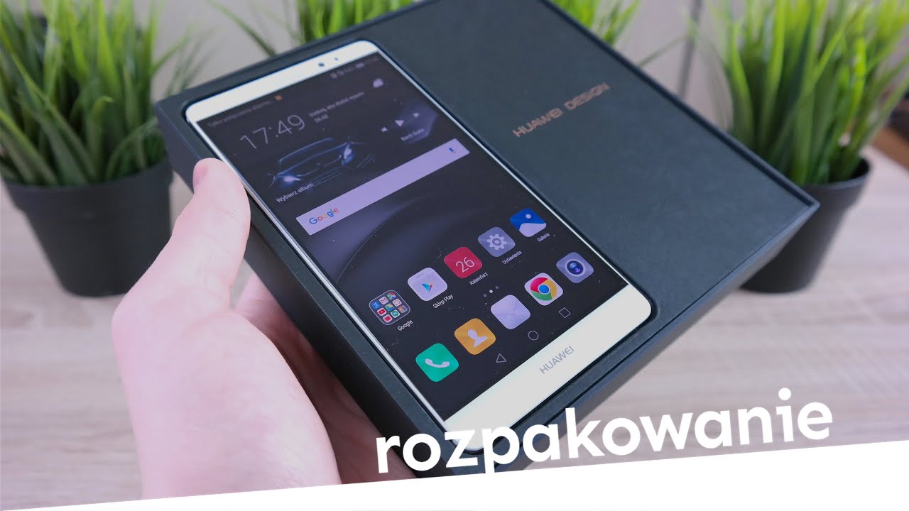 Huawei Mate 8 - Rozpakowanie Unboxing (PL)