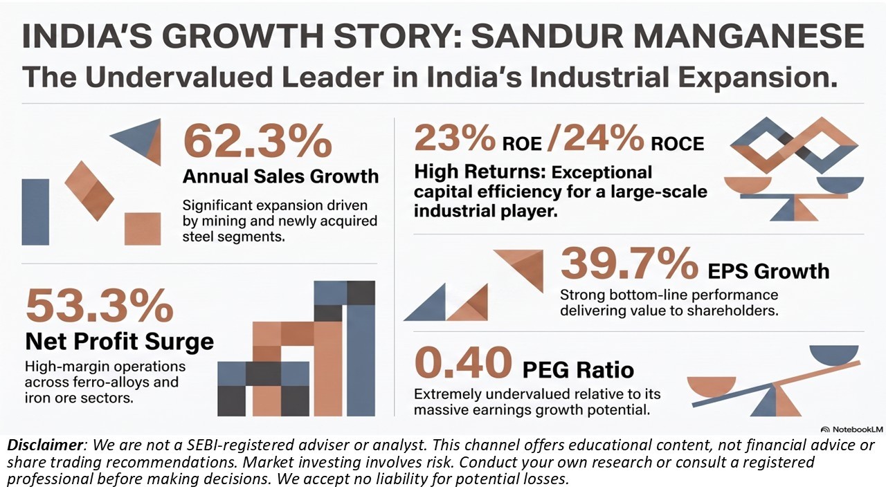 Sandur Manganese & Iron Ores Ltd- An Indian growth story