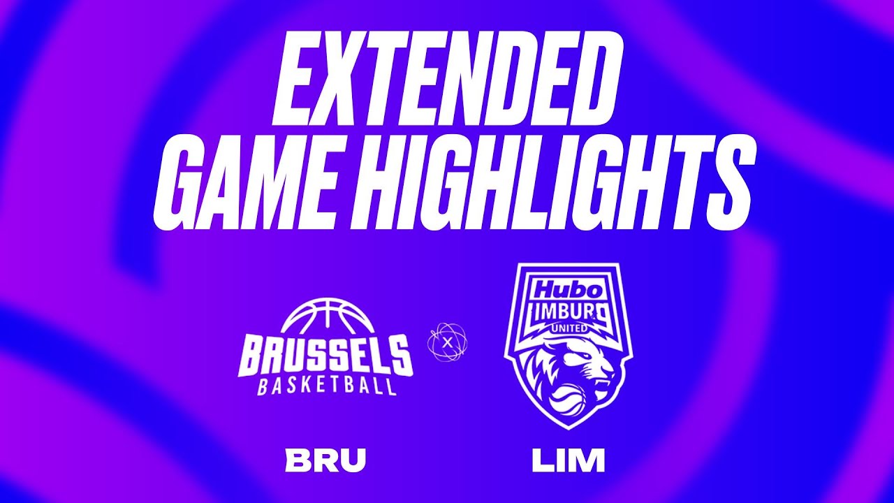 Brussels Basketball vs. Hubo Limburg United Extended Game Highlights